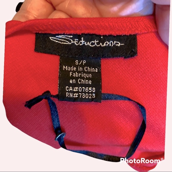 Y2K Seduction Mini Dress β Red, Empire Waist, Size Small π₯ - Picture 6 of 6